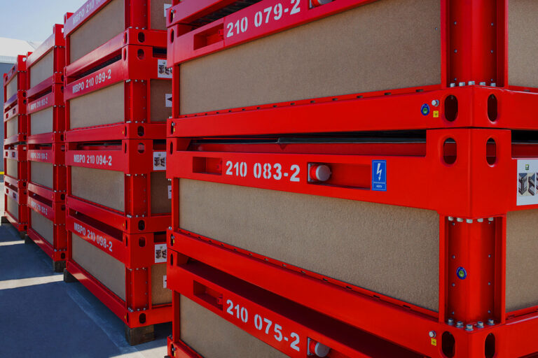 flat pack container